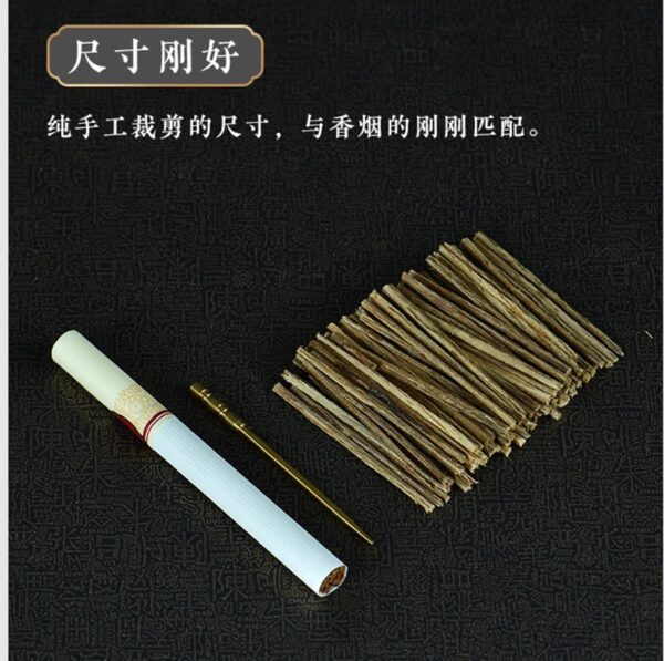 Agarwood tobacco insert strip tobacco insert wire natural bulk smokers