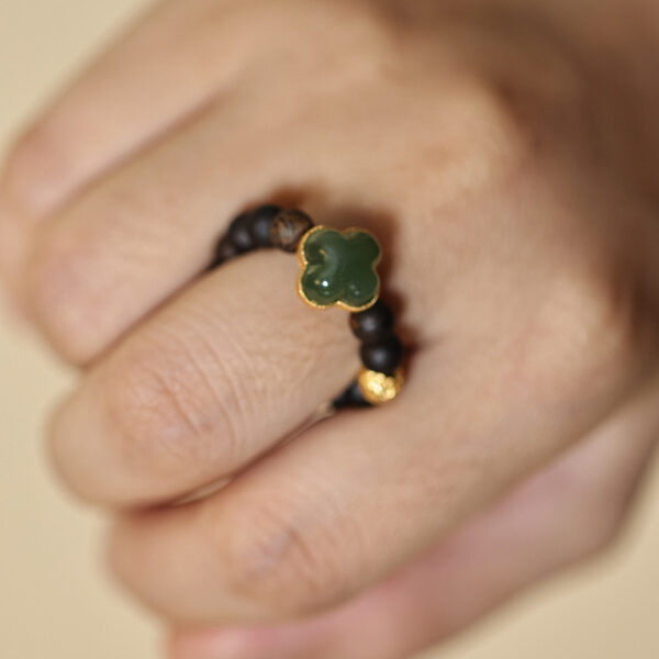 4MM yellow submerged ring - Image 4