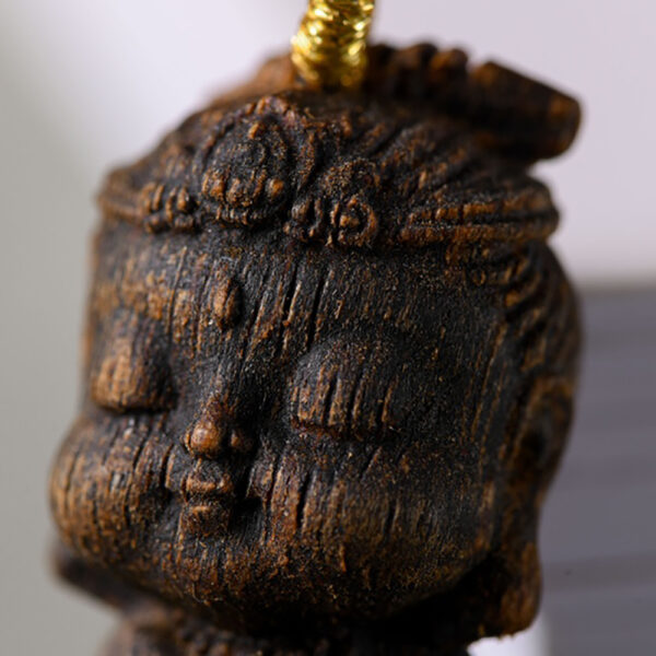 China Guangdong Qinan Manjusri Bodhisattva small pendant pendant - Image 5